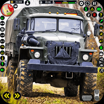 Us Army Cargo Truck Games 3D
